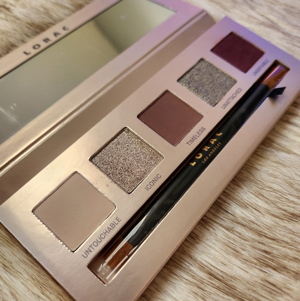 DISCONTINUED Lorac Unzipped Elegance Eyeshadow Palette **brush included**